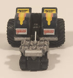 1990 Galoob Micro Machines Tractor Pull Black Die Cast Toy Car Vehicle