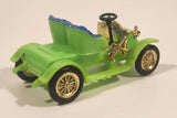 Vintage Mini Mite 1911 Renault Bright Green Plastic Toy Car Vehicle