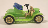 Vintage Mini Mite 1911 Renault Bright Green Plastic Toy Car Vehicle