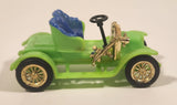 Vintage Mini Mite 1911 Renault Bright Green Plastic Toy Car Vehicle