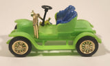 Vintage Mini Mite 1911 Renault Bright Green Plastic Toy Car Vehicle