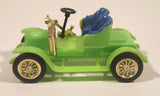 Vintage Mini Mite 1911 Renault Bright Green Plastic Toy Car Vehicle