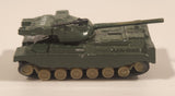 Vintage Summer S8129 Chieftain British Army Tank H8219 Olive Green Die Cast Toy Car Vehicle