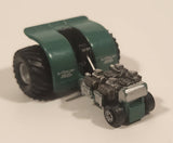1990 Galoob Micro Machines Tractor Pull Green Die Cast Toy Car Vehicle
