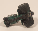 1990 Galoob Micro Machines Tractor Pull Green Die Cast Toy Car Vehicle