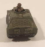 1973 Lesney Products Matchbox Rolamatics No. 28 Stoat Army Green Die Cast Toy Car Army Military Scout Lookout Vehicle
