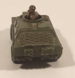 1973 Lesney Products Matchbox Rolamatics No. 28 Stoat Army Green Die Cast Toy Car Army Military Scout Lookout Vehicle