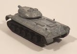 Vintage Mt1004 T10 JS III Russian Army Tank Grey Die Cast Toy Car Vehicle Hong Kong