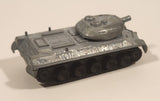 Vintage Mt1004 T10 JS III Russian Army Tank Grey Die Cast Toy Car Vehicle Hong Kong