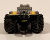 1990 Galoob Micro Machines Tractor Pull Black Die Cast Toy Car Vehicle