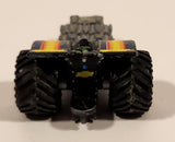 1990 Galoob Micro Machines Tractor Pull Black Die Cast Toy Car Vehicle