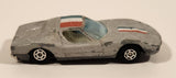 Vintage Yatming No. 1001 Lamborghini Miura Grey Die Cast Toy Car Vehicle