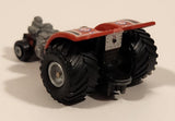 1990 Galoob Micro Machines Tractor Pull Red Die Cast Toy Car Vehicle
