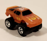 1987 Road Champs Porsche 944 Orange Micro Mini Die Cast Toy Car Vehicle