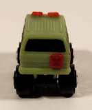 1987 Road Champs Speed Van Green Micro Mini Die Cast Toy Car Vehicle
