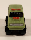 1987 Road Champs Speed Van Green Micro Mini Die Cast Toy Car Vehicle