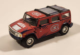 2004 2005 Season Fleer NHL Montreal Canadiens Hummer H2 Red Die Cast Toy Car Vehicle