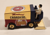 2000 White Rose Collectibles NHL Montreal Canadiens Zamboni Gold Red Blue 1:50 Scale Die Cast Toy Car Vehicle