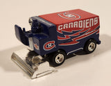 2004 Fleer White Rose Collectibles NHL Montreal Canadiens Zamboni Red Blue 1:50 Scale Die Cast Toy Car Vehicle