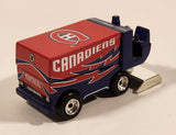 2004 Fleer White Rose Collectibles NHL Montreal Canadiens Zamboni Red Blue 1:50 Scale Die Cast Toy Car Vehicle