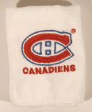 NHL Montreal Canadiens Embroidered White 12" x 12" Washcloth Towel