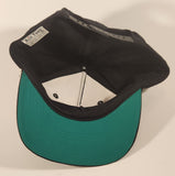 London Union Jack British Flag Black Snapback Trucker Cap Hat