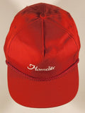 Homelite Red Adjustable Size Trucker Cap Hat