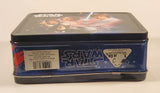 2010 Star Wars Luke Skywalker Princess Leia Han Solo Embossed Tin Metal Lunch Box