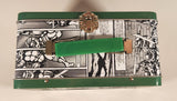 2022 Viacom Nickelodeon Eastman And Laird's Teenage Mutant Ninja Turtles Embossed Tin Metal Lunch Box and Thermos Set