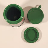 2022 Viacom Nickelodeon Eastman And Laird's Teenage Mutant Ninja Turtles Embossed Tin Metal Lunch Box and Thermos Set