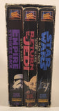 1995 20th Century Fox LucasFilm Star Wars Trilogy Return of The Jedi A New Hope The Empire Strikes Back Box Set VHS Video Cassette Tapes