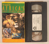 1995 Front Row Entertainment The Search For Africa's Most Secret Animal Movie VHS Video Cassette Tape with Case