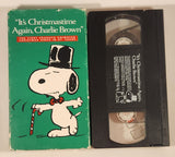 1958, 1965 Peanuts "It's Christmastime Again, Charlie Brown" Movie VHS Video Cassette Tape with Case
