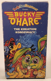 1991 Sunbow Productions Family Home Entertainment Bucky O'Hare The Kreation Konspiracy Movie VHS Video Cassette Tape with Case