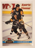 1991-92 Topps Stadium Club NHL #174 Pittsburgh Penguins Mario Lemieux Trading Card