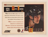 1992-93 Score NHL #413 Pittsburgh Penguins Mario Lemieux 92 Season Leader Trading Card
