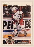 1991-92 Upper Deck NHL #611 Mario Lemieux All Star Wales Western Conference Trading Card