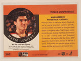 1990-91 Pro Set NHL# 362 Pittsburgh Penguins Mario Lemieux 1990 All Star Game Trading Card