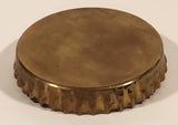 Vintage Heavy Brass Bottle Cap Shaped Bottle Opener