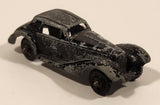 Vintage Tootsie Toys 1939 Mercedes Black Die Cast Toy Car Vehicle Made in Chicago U.S.A.