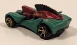 2012 Hot Wheels Troy Soldier Green Die Cast Toy Car Vehicle