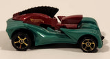2012 Hot Wheels Troy Soldier Green Die Cast Toy Car Vehicle