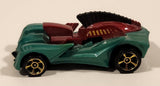 2012 Hot Wheels Troy Soldier Green Die Cast Toy Car Vehicle