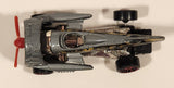 2004 Hot Wheels Wastlanders Dog Fighter Metalflake Grey Die Cast Airplane Style Toy Car Vehicle