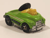 2017 Hot WHeels HW Ride-Ons Pedal Driver Lime Green Die Cast Toy Car Vehicle