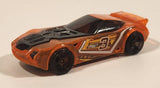 2013 Hot Wheels HW Racing X-Raycers Nerve Hammer Translucent Orange Die Cast Toy Car Vehicle