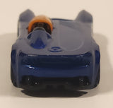 2015 Hot Wheels Monoposto Blue Die Cast Toy Car Vehicle