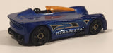 2015 Hot Wheels Monoposto Blue Die Cast Toy Car Vehicle