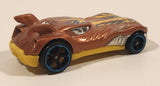 2014 Hot Wheels HW City Medieval Rides Howlin' Heat Metalflake Copper Die Cast Toy Car Vehicle