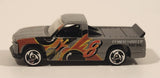 1998 Hot Wheels Mainline Figure 8 Racers 1996 Chevy 1500 Truck Grey Die Cast Toy Car Vehicle